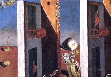 El surrealismo de los dos balcones Pinturas al óleo